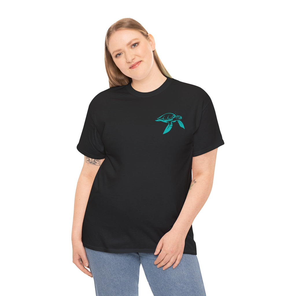 Sea Turtle Graphic Tee — "Life Is Better At The Sea" Casual Beach T-Shirt