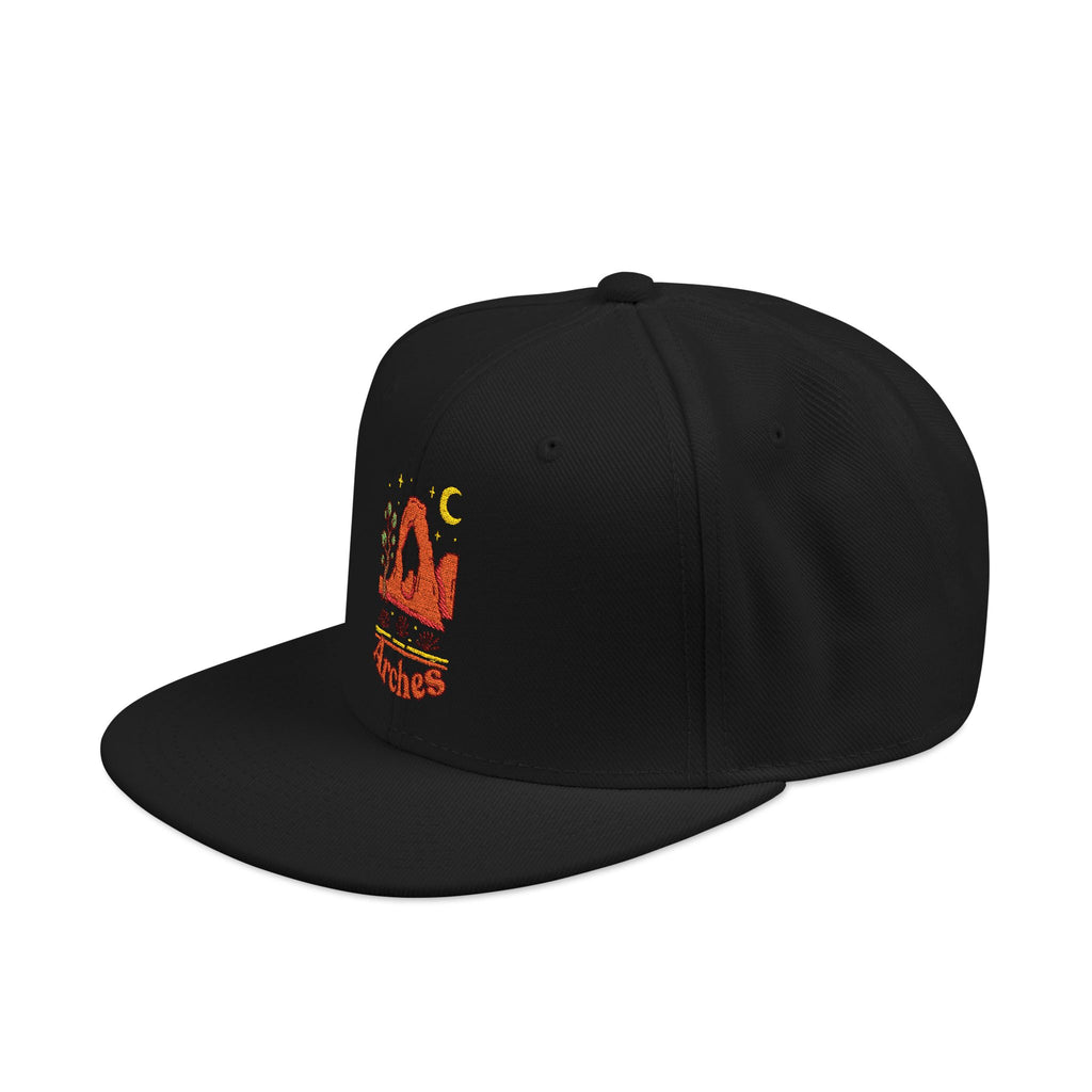 Delicate Arch Snapback Hat — Embroidered Life Elevated Design