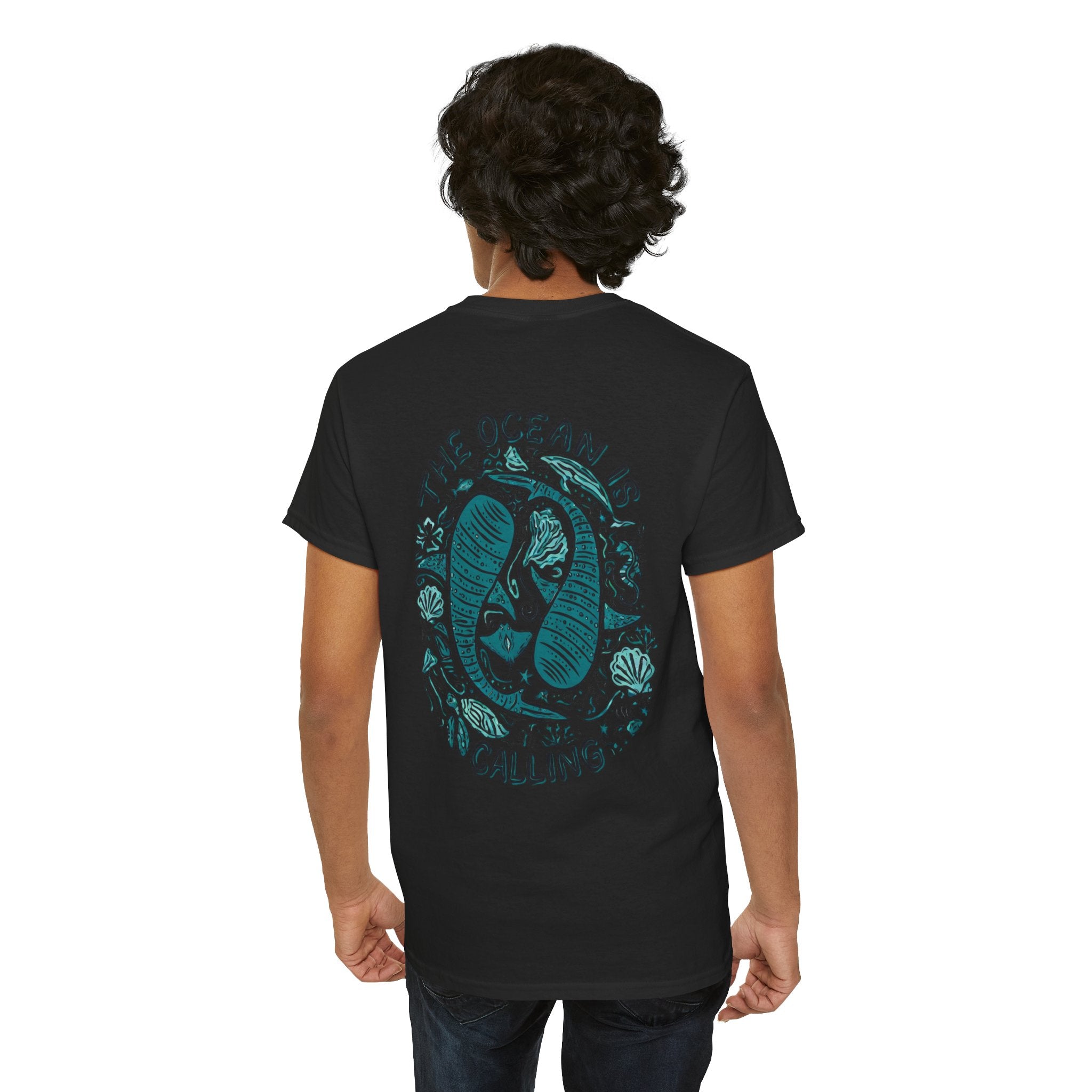 The Ocean Is Calling T-Shirt — Sea Creature Graphic Tee