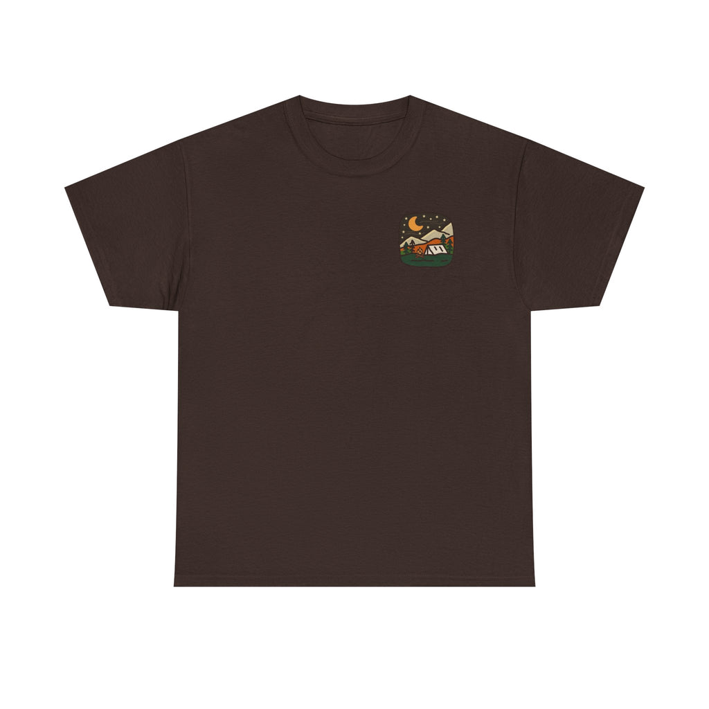 Mountain Camping T‑Shirt — "Life Is Better in the Mountains" Outdoor Tee
