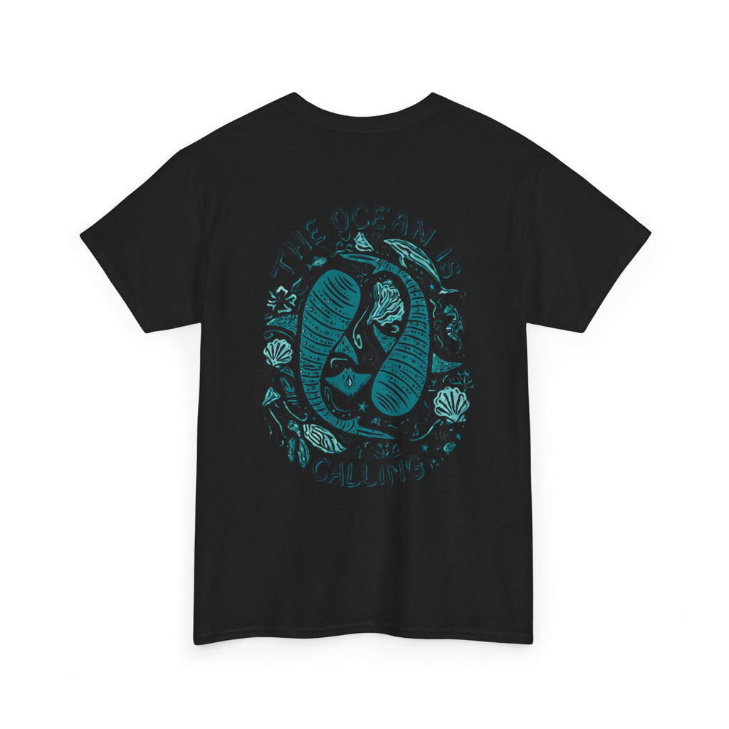 The Ocean Is Calling T-Shirt — Sea Creature Graphic Tee