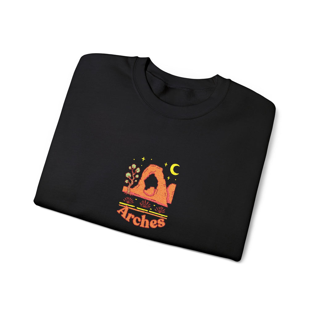 Delicate Arch Crewneck Sweatshirt — Life Elevated Sleeve