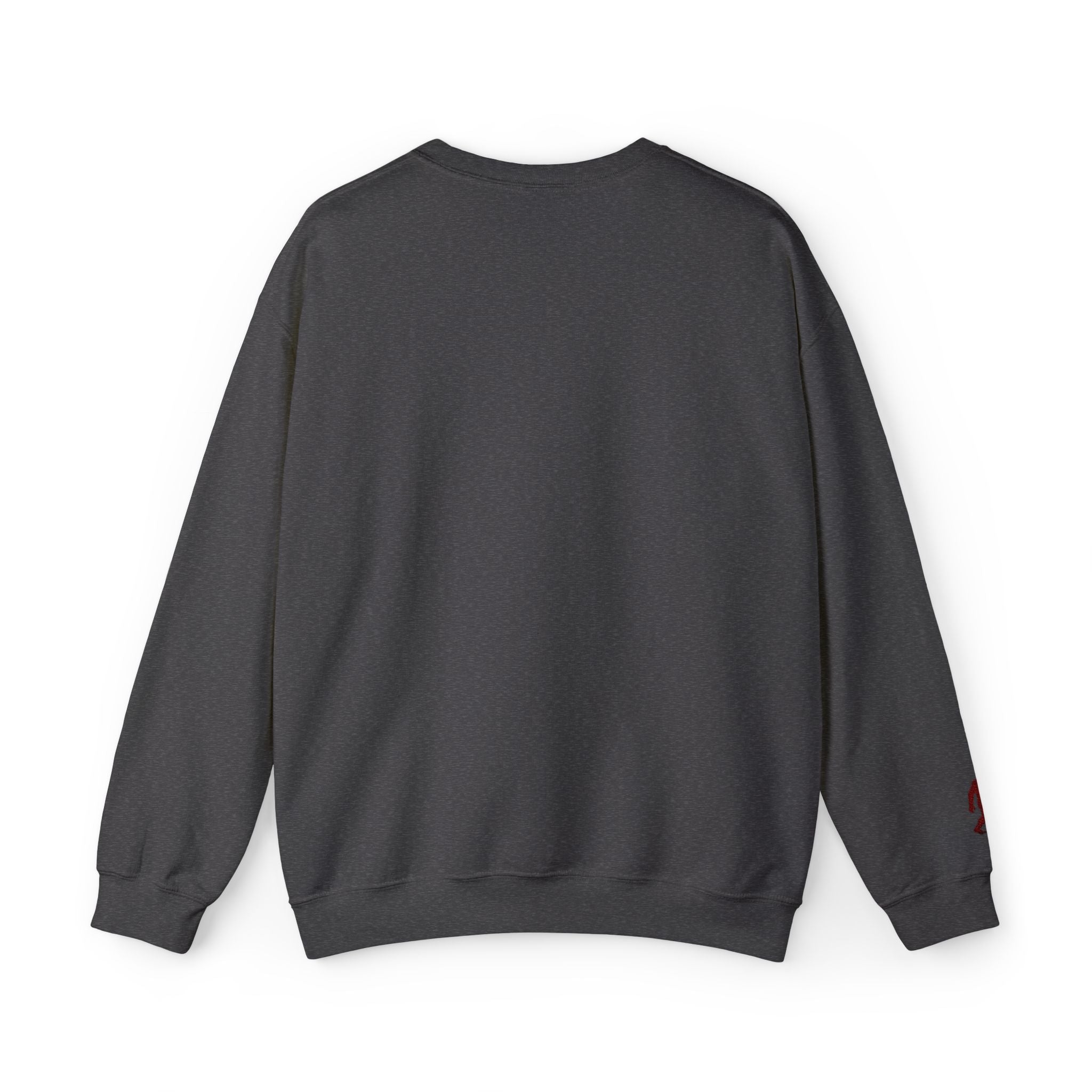 Mount Rainier Crewneck Sweatshirt — Sasquatch detail Right Sleeve