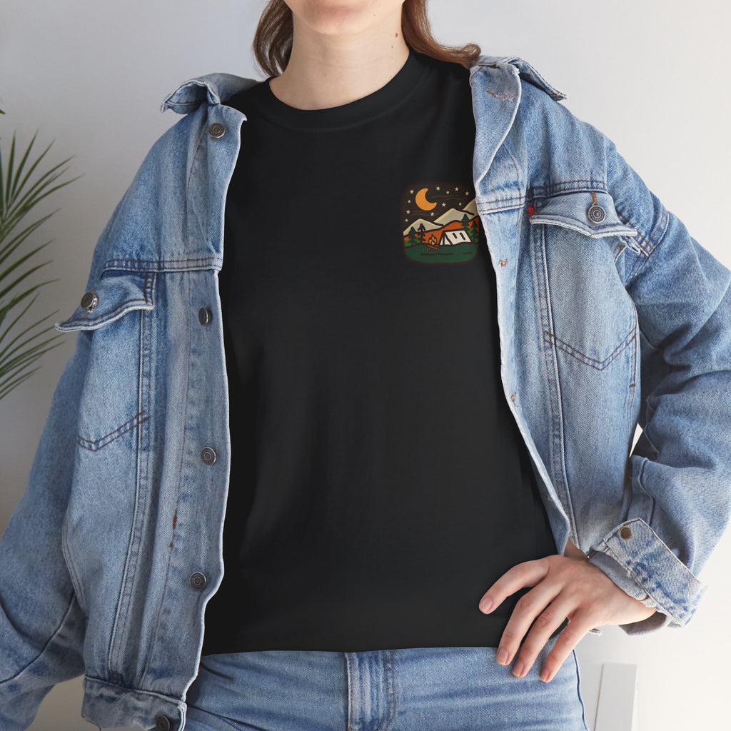 Mountain Camping T‑Shirt — "Life Is Better in the Mountains" Outdoor Tee