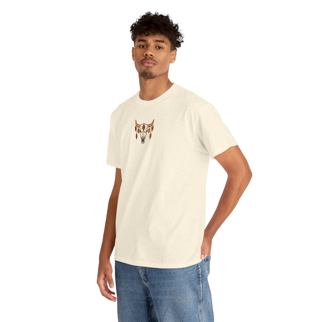 Desert Bloom T-Shirt — Retro Sun, Cactus & Floral Graphic Tee