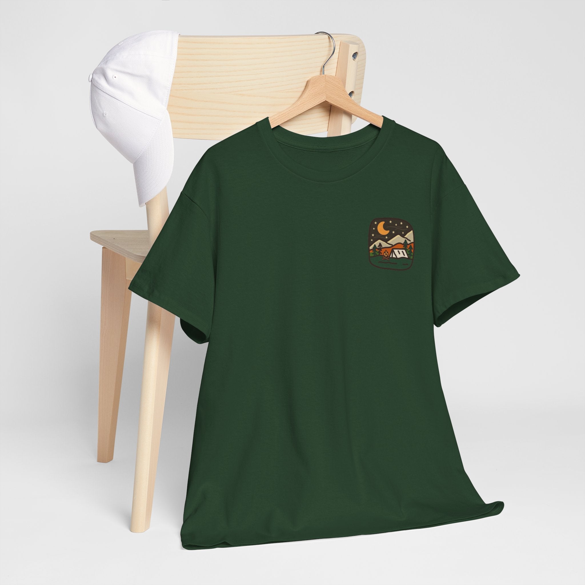 Mountain Camping T‑Shirt — "Life Is Better in the Mountains" Outdoor Tee