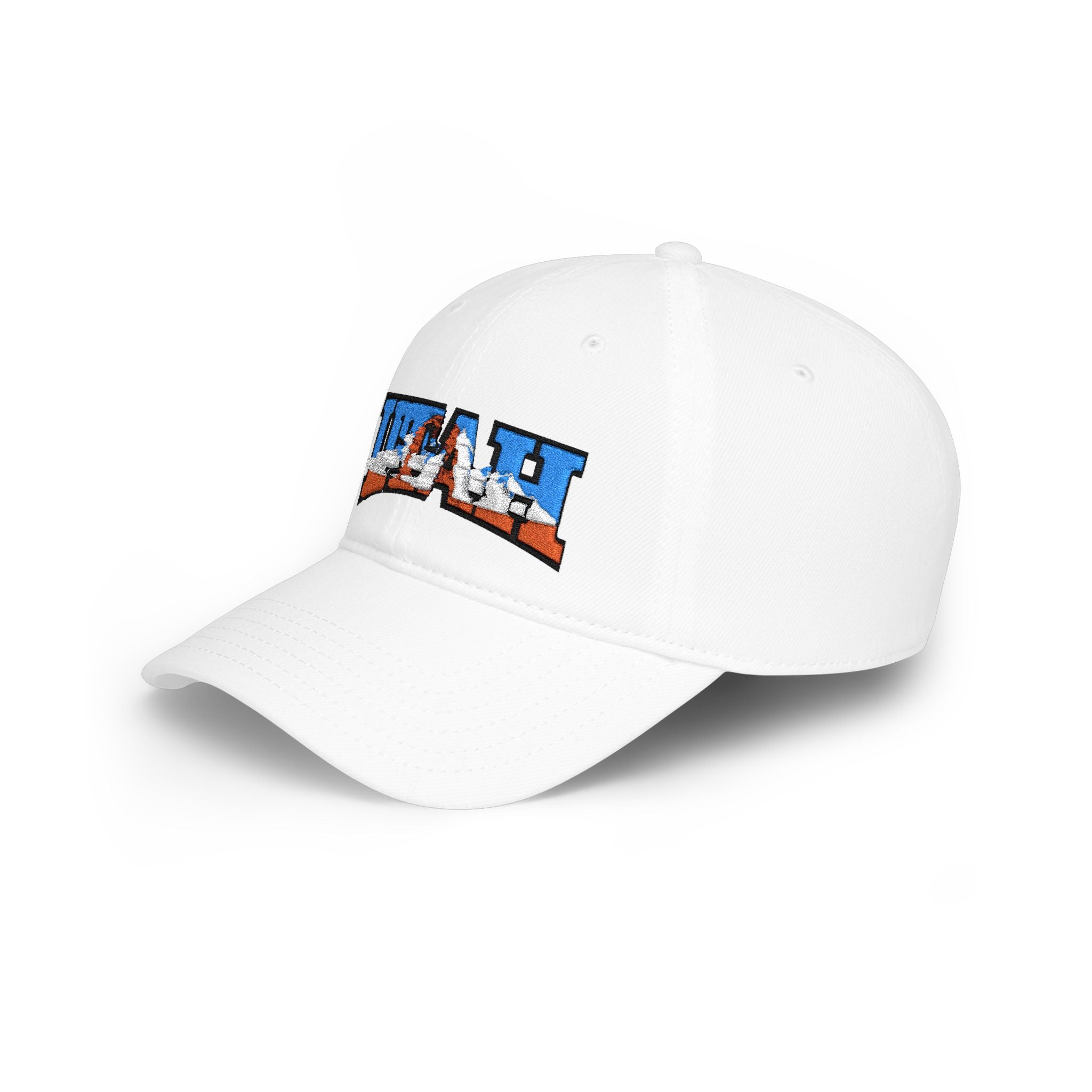 Utah Vintage License Plate  low-profile Cap —  Embroidered Hat