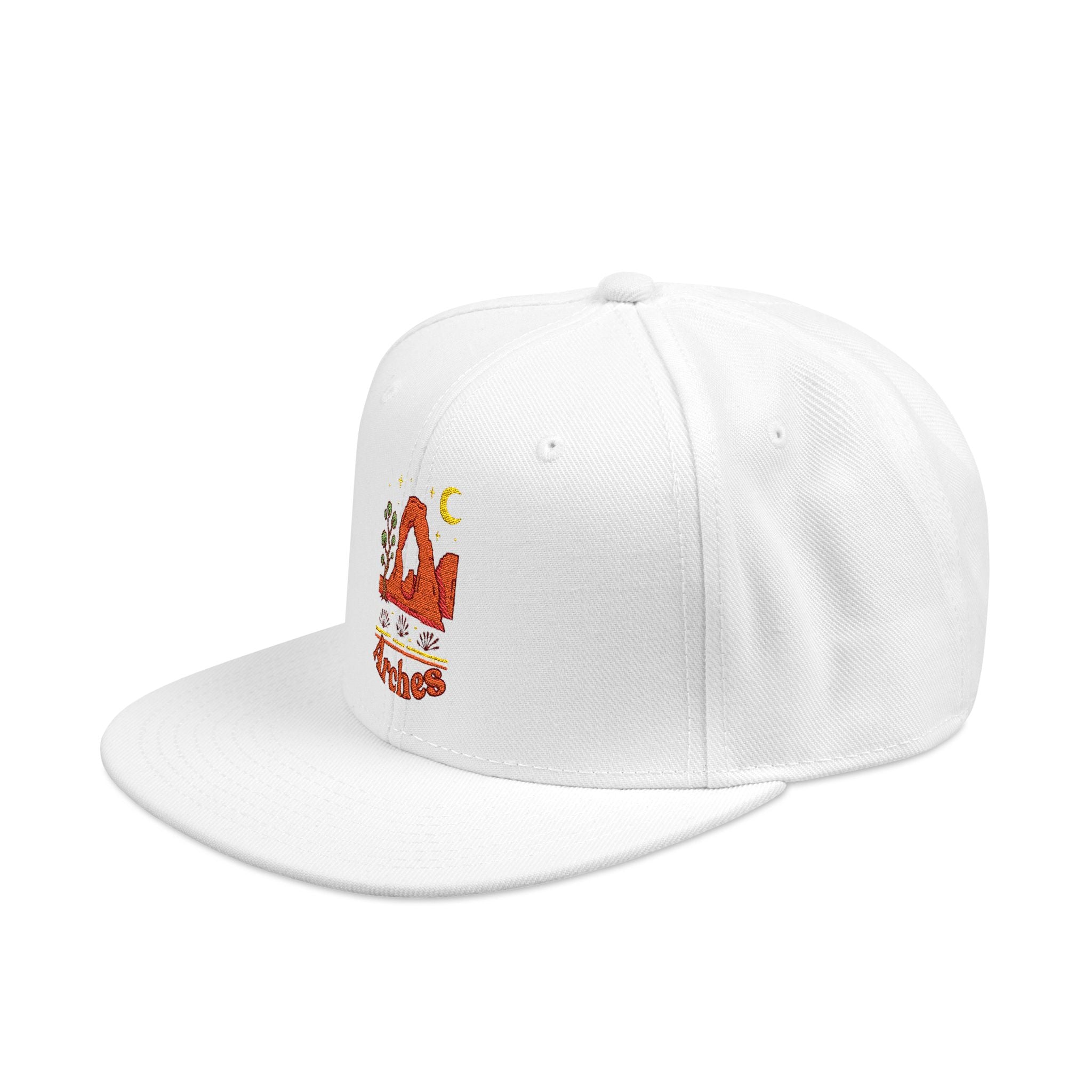 Delicate Arch Snapback Hat — Embroidered Life Elevated Design