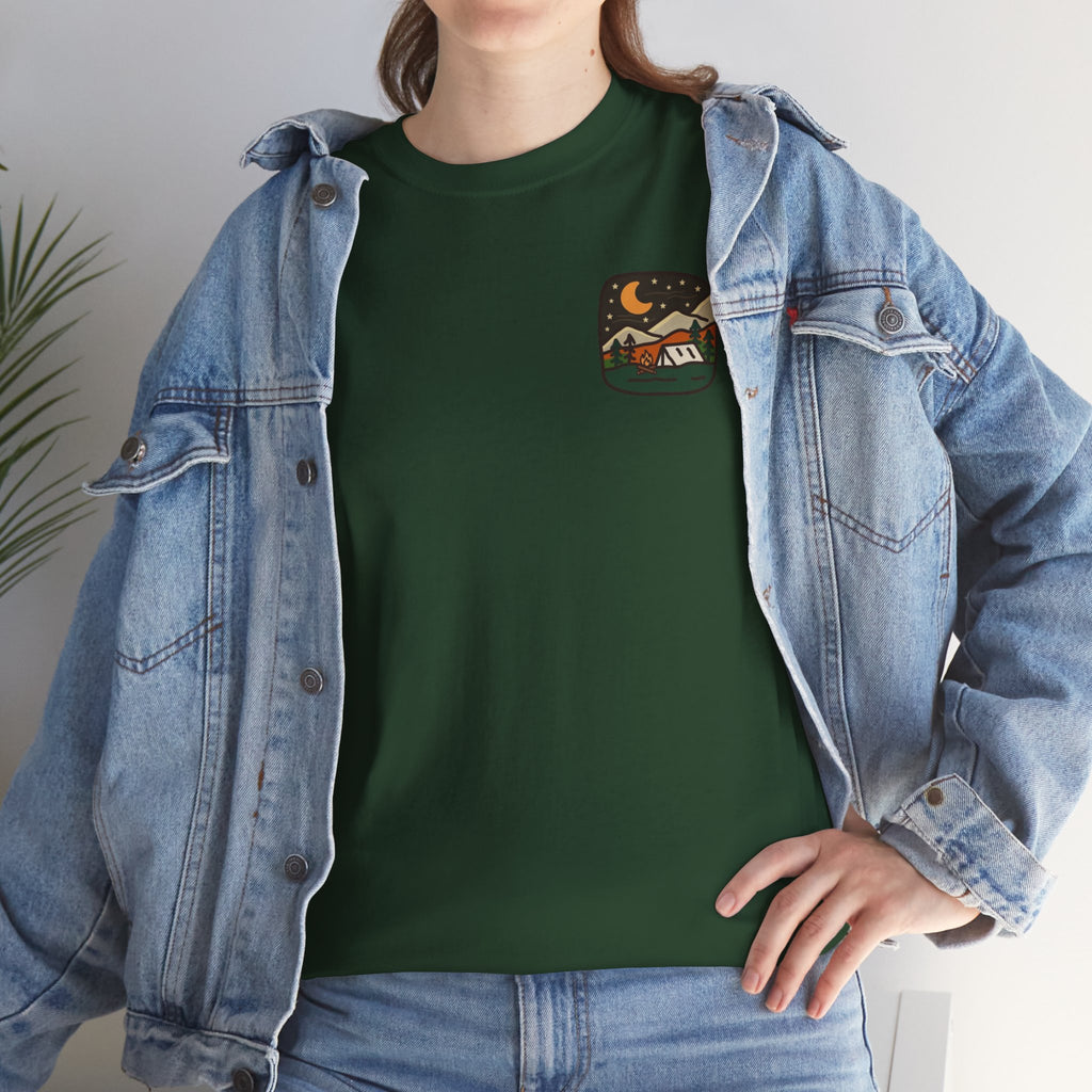 Mountain Camping T‑Shirt — "Life Is Better in the Mountains" Outdoor Tee