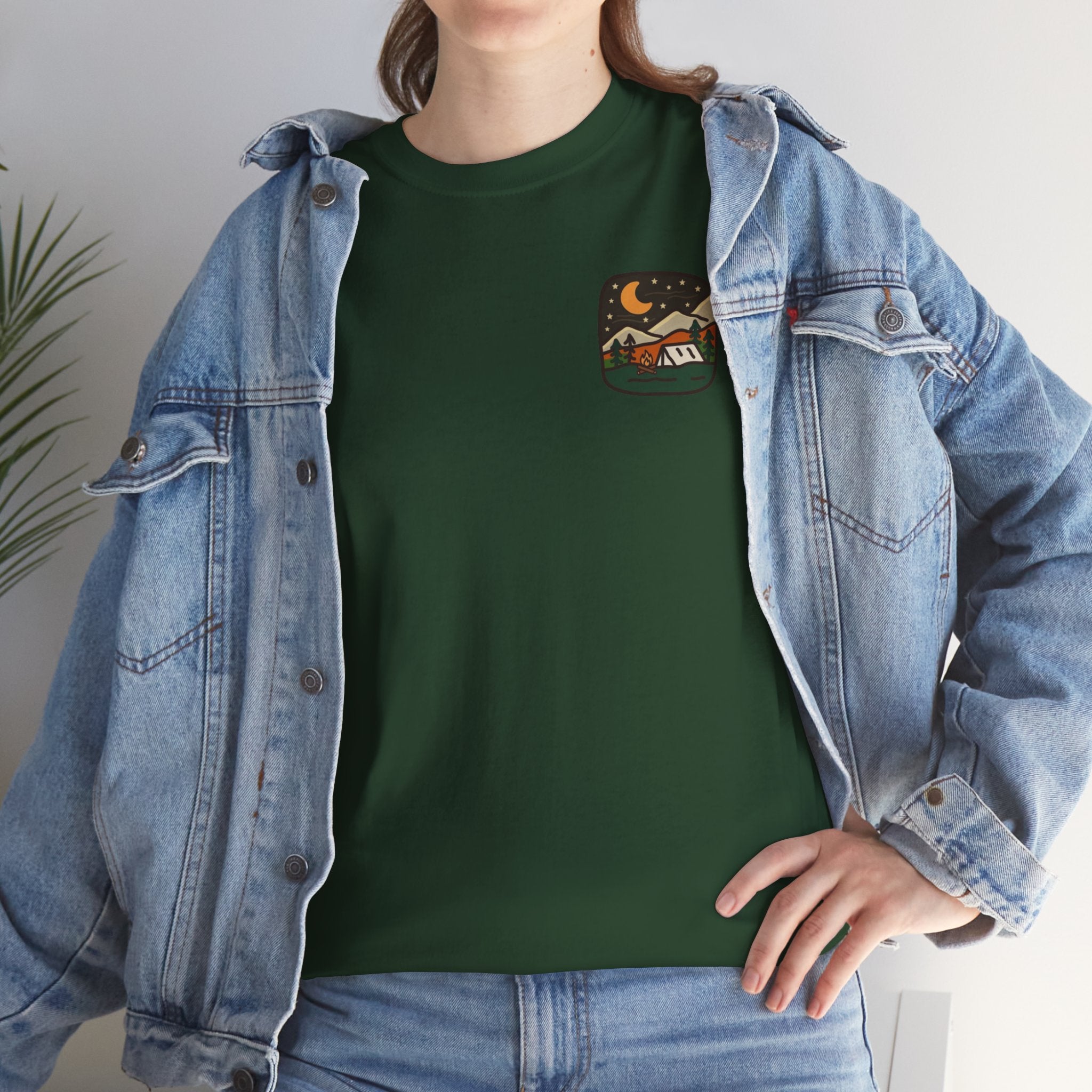 Mountain Camping T‑Shirt — "Life Is Better in the Mountains" Outdoor Tee
