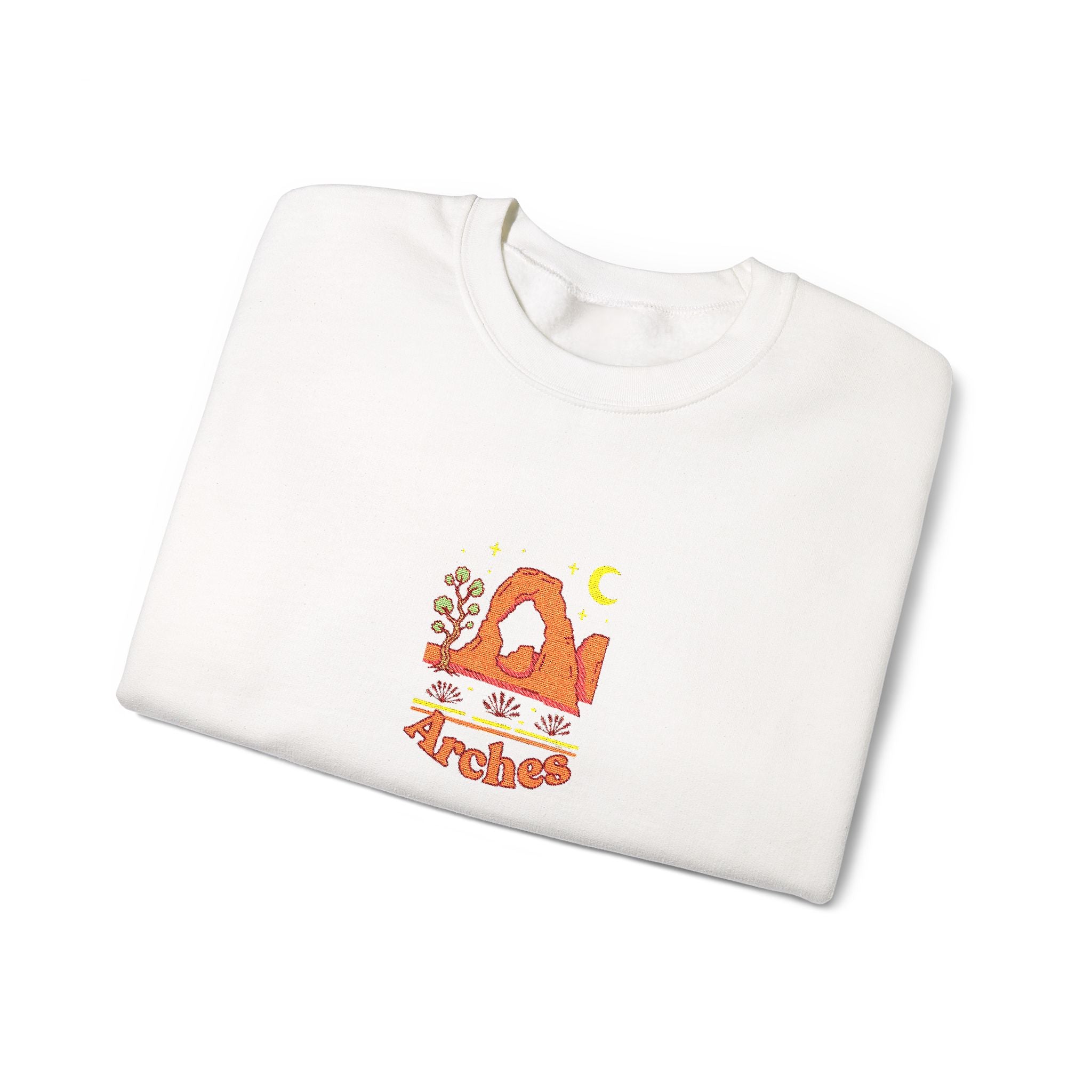 Delicate Arch Crewneck Sweatshirt — Life Elevated Sleeve