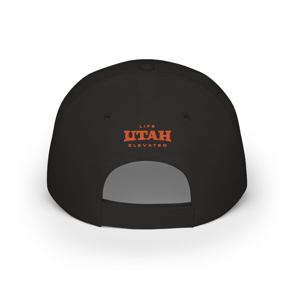 Utah Vintage License Plate  low-profile Cap —  Embroidered Hat