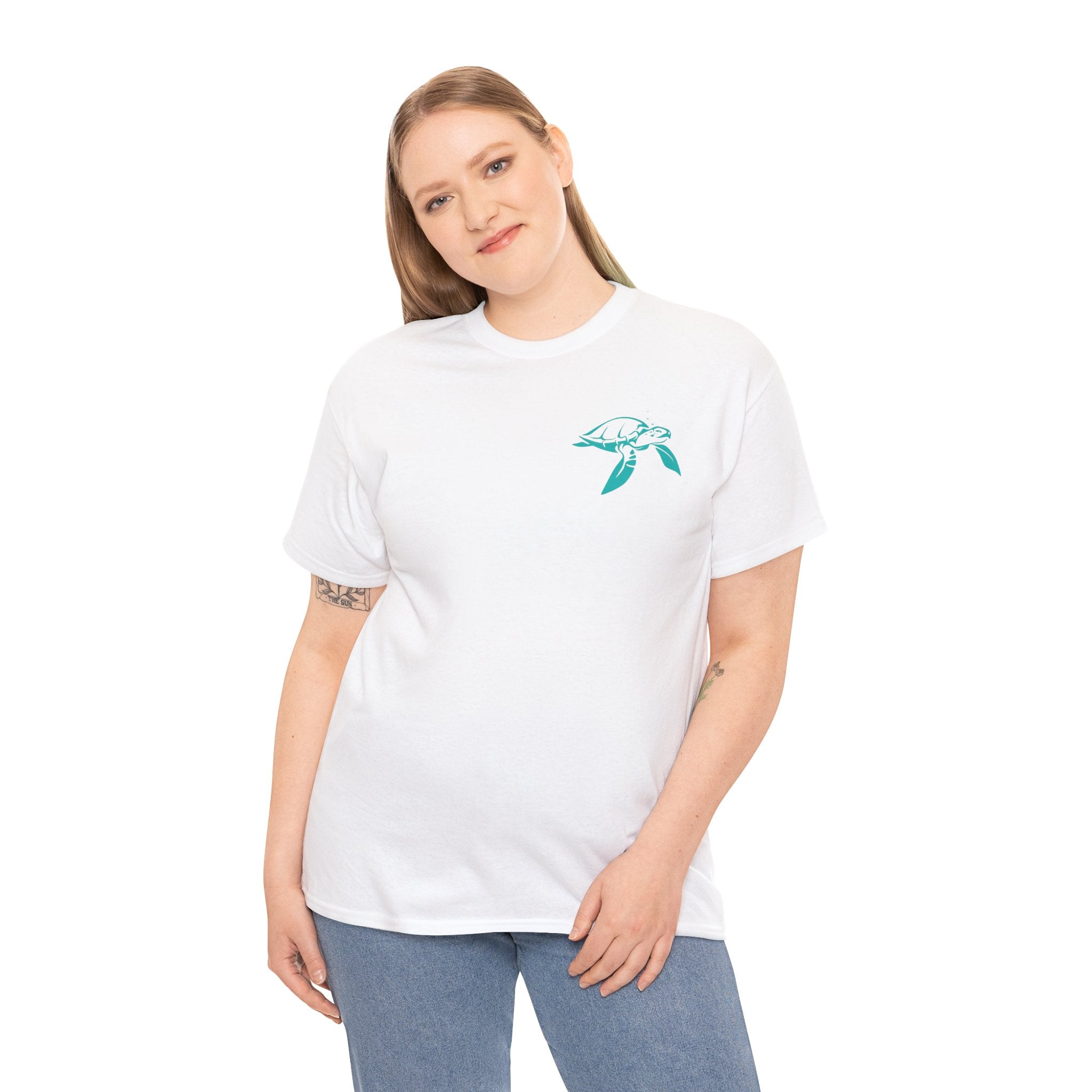 Sea Turtle Graphic Tee — "Life Is Better At The Sea" Casual Beach T-Shirt