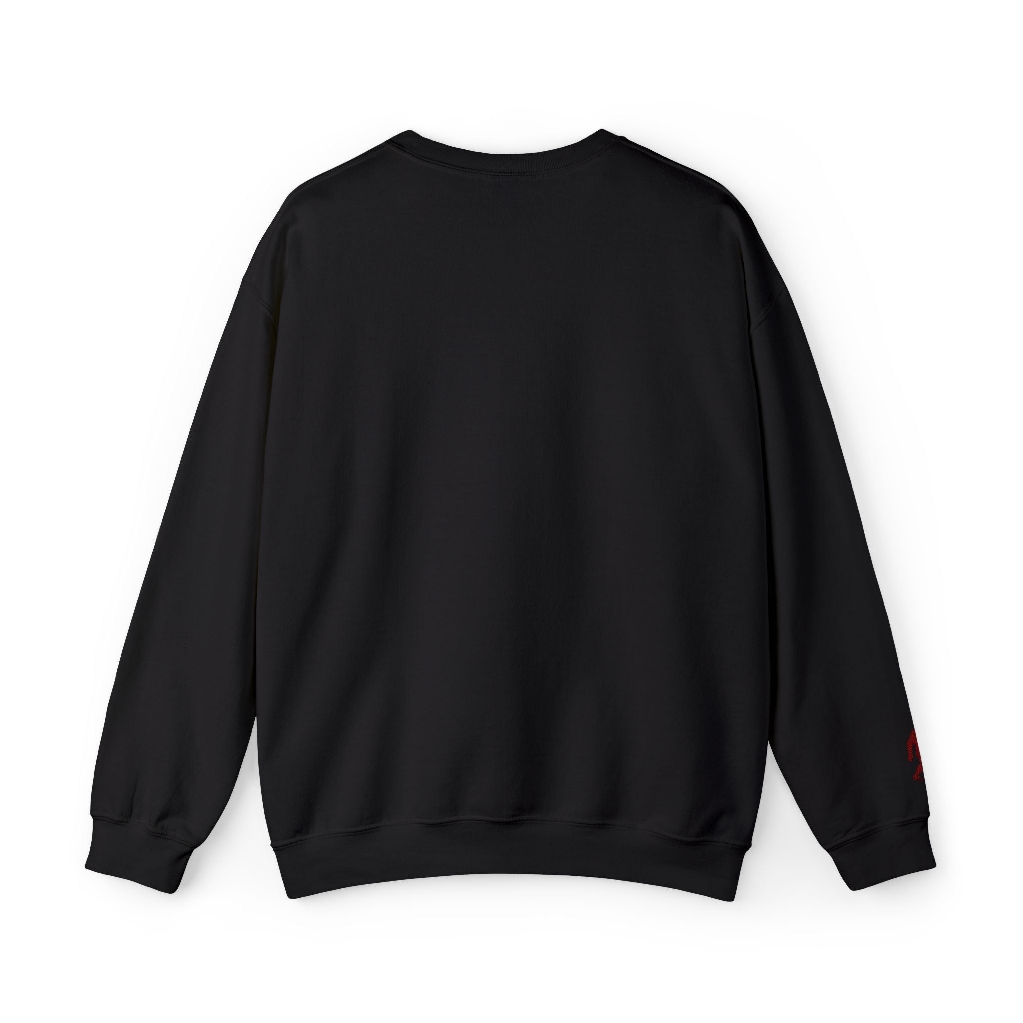 Mount Rainier Crewneck Sweatshirt — Sasquatch detail Right Sleeve